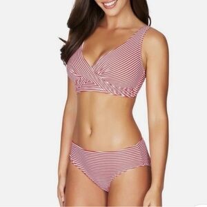 Sea Level Australia Women’s Sorrento Striped Bikini NWT